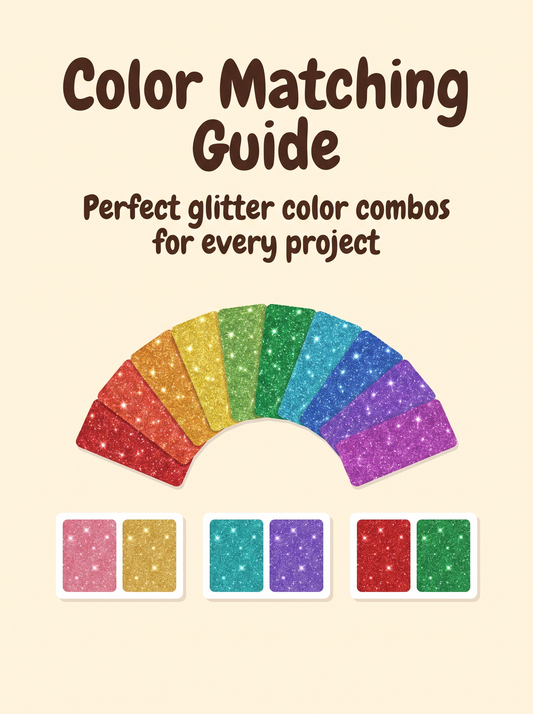 Glitter Color Matching Guide cover