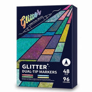 48 glitter markers